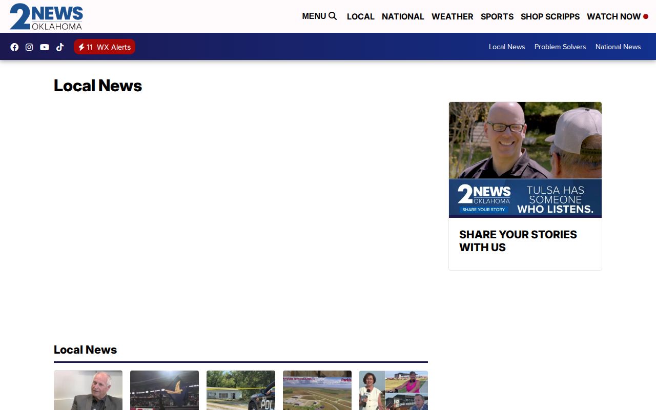 Wagoner County crime news and booking-record coverage on the KJRH local-news section